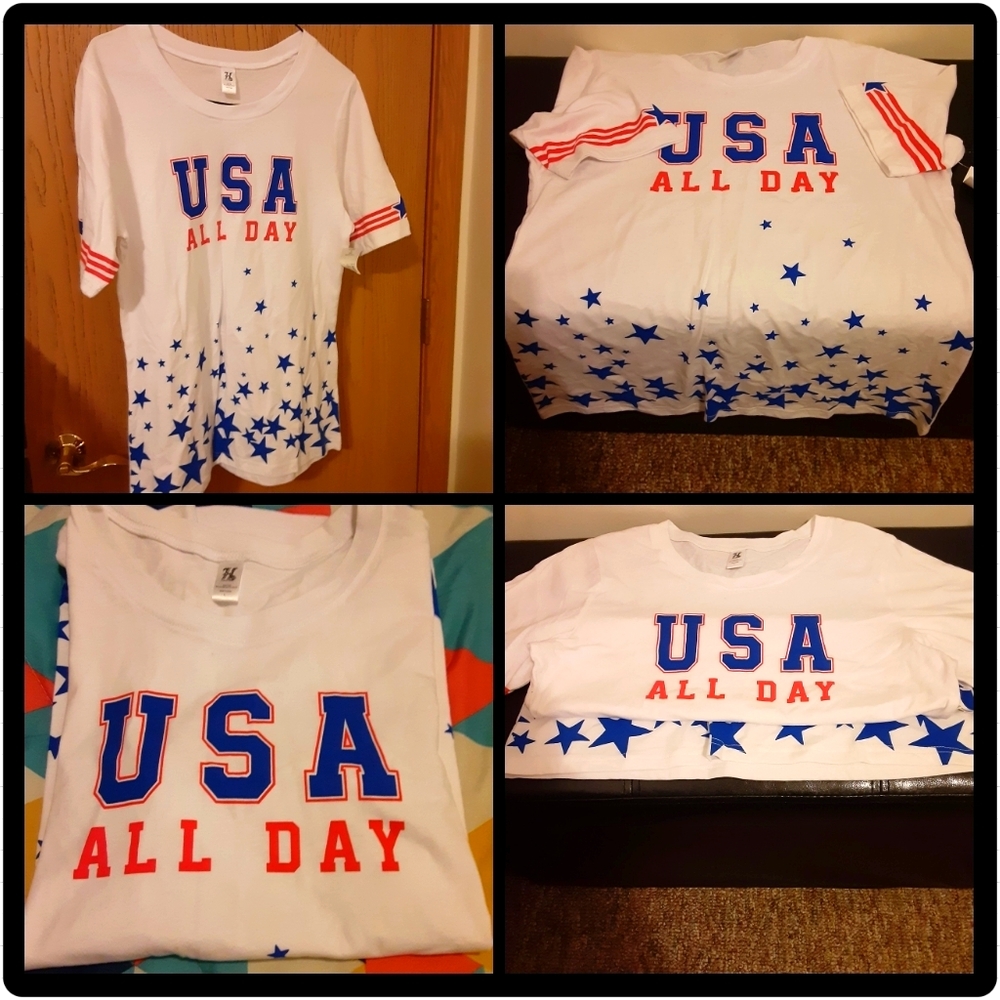 "Sheroes" NWT USA Short-Sleeve T-shirt